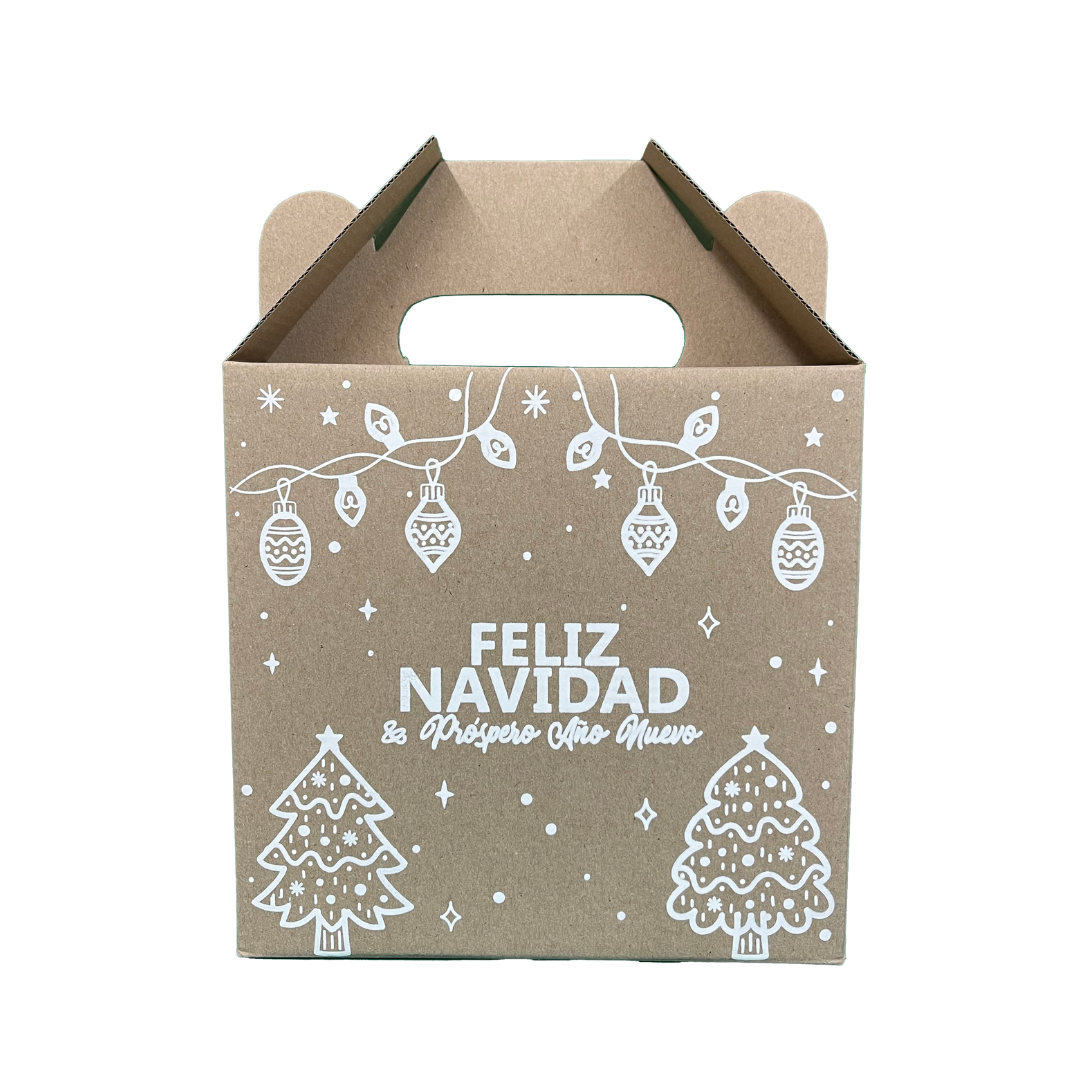Caja Navidad Lunchbox 20x8.5x19 Cm 10 Pzas