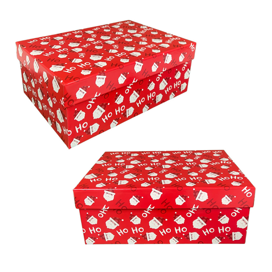 Caja Rígida Navidad HoHo
