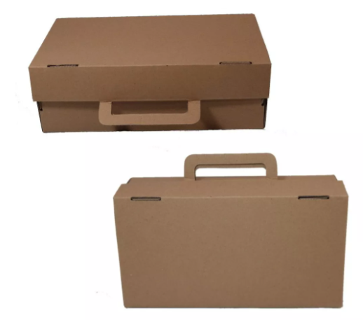 Caja Cartón Maletin Zapato Ecommerce Envio Empaque
