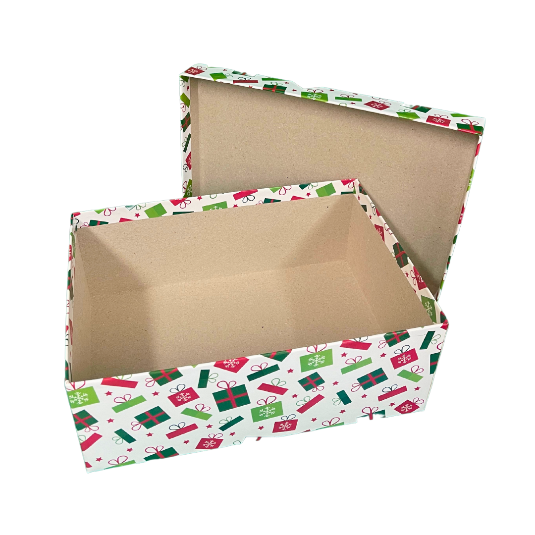 Caja Rígida Navidad Regalos