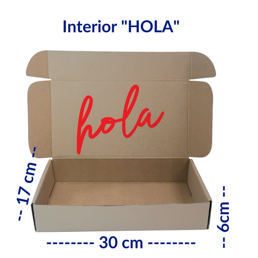 MAILBOX "HOLA" INTERIOR 30x17x6 CM