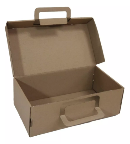 Caja Cartón Maletin Zapato Ecommerce Envio Empaque