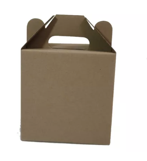 Caja Cartón Lunchbox Lonchera Boxlunch 19x12x19.5 Cm